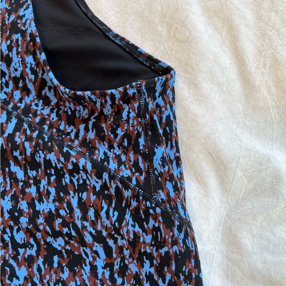 Lululemon Align Tank Leopard Camo Blue Nile Multi - Picture 4 of 6